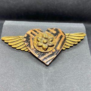 Art Metal Brooch - Karen Boulton & Jonathan Briggs